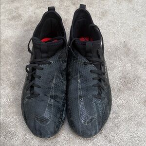 Nike Black and Red Men's Athletic Shoes